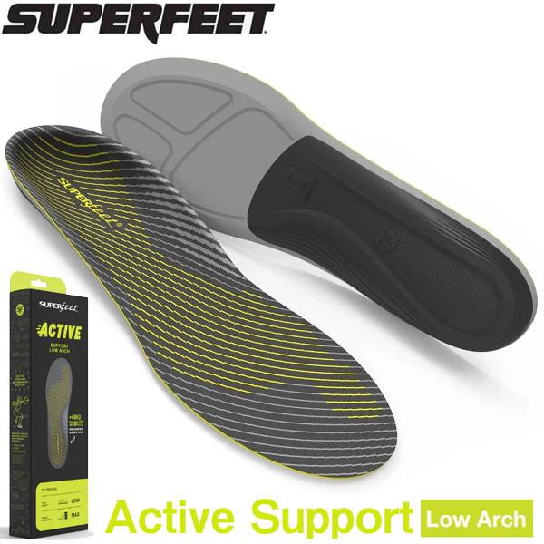 スーパーフィート SUPER feet インソール イエロー Active Support Low Arch 中敷き ランニング ウォーキング | ブランド登録なし