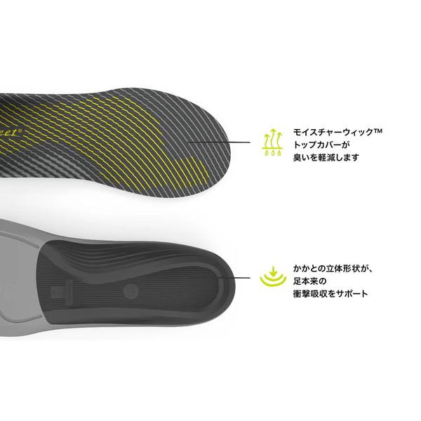 スーパーフィート SUPER feet インソール イエロー Active Support Low Arch 中敷き ランニング ウォーキング | ブランド登録なし | 05