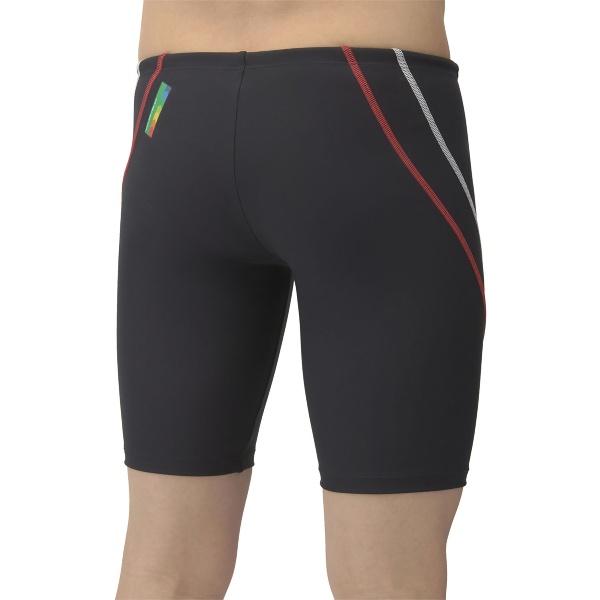 ARENA アリーナ トレーニングスパッツ ハーフレッグ 水泳 水着メンズ競泳用 FINA非公認 AS5SWM00M-BKRD