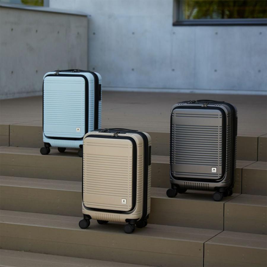 BERMAS バーマス EURO CITY2 フロントオープンファスナー38L 48cm スーツケース キャリーバッグ 出張 旅行 ビジネス 6029510「RS2503+」の画像