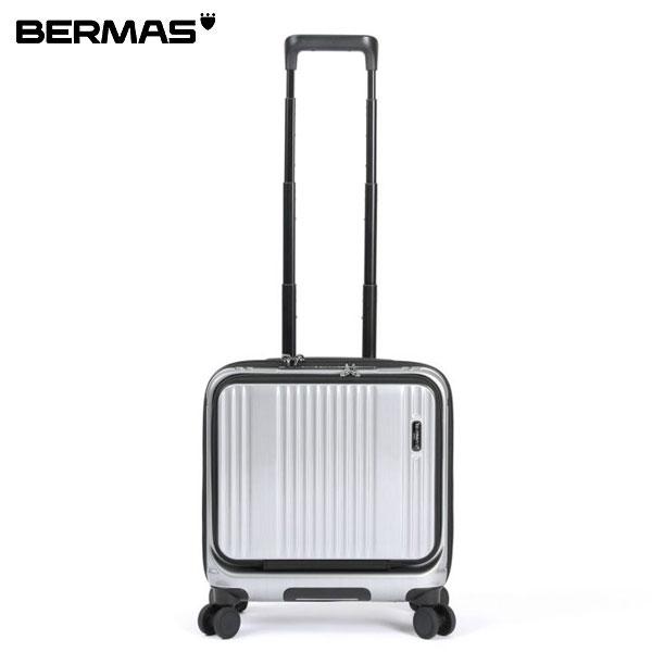 BERMAS バーマス INTER CITY フロントオープン スクエア4輪39c リニューアルモデル 33L スーツケース キャリーバッグ 出張 旅行 ビジネス 6052322「RS2503+」 BERMAS バーマス INTER CITY フロントオープン スクエア4輪39c