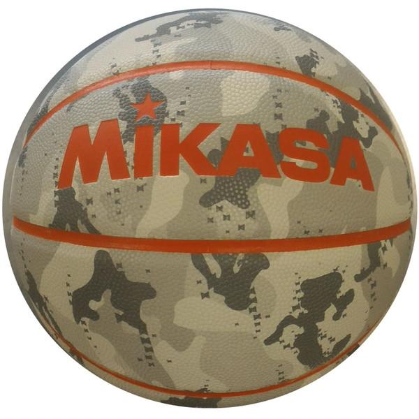 返品交換不可 大特価 ミカサ Mikasa バスケットボール メーカー公式ショップ 5号球 バスケット カモ柄 ホワイト B530ycfw ボール