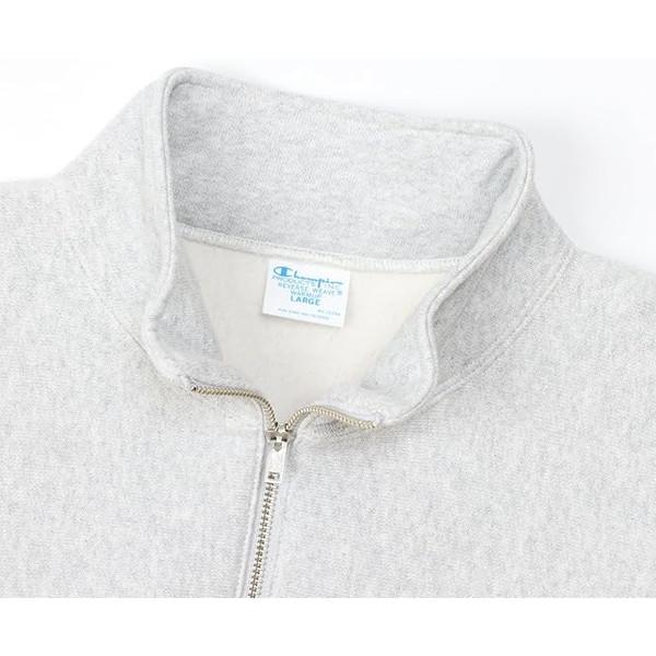 Champion（チャンピオン） リバースウィーブ ハーフジップスウェット