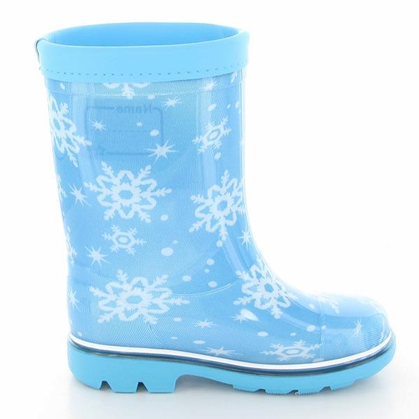 ムーンスター moonstar ディズニー Disney アナと雪の女王 アナユキ 長靴 レインブーツ 子供靴 学校 入園 入学 ロンプ C63 サックス | MoonStar | 02