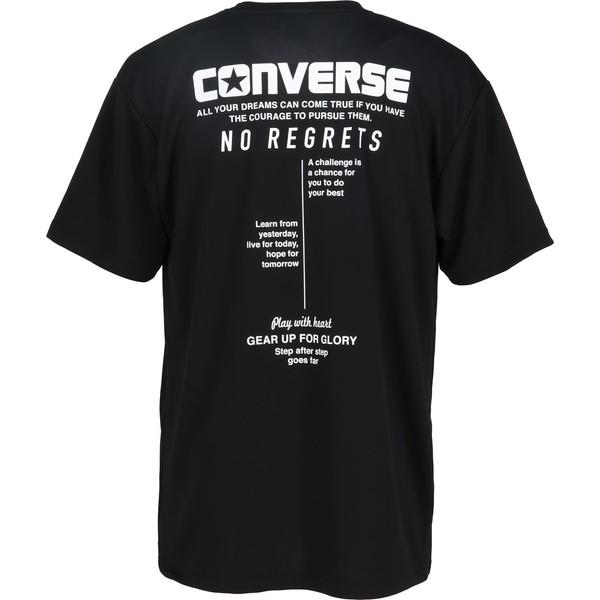 CONVERSE コンバース プリントTシャツ バスケットボール Tシャツ メンズ CB241357-1911 半袖｜lafitte｜02