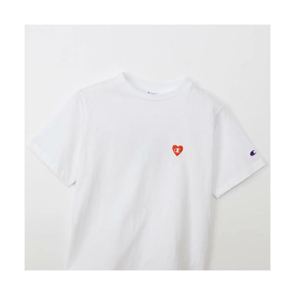 Champion（チャンピオン） ハート ショートスリーブTシャツ 半袖