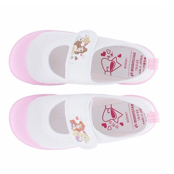 ムーンスター moonstar Disney上靴 上履き 女の子 DN LSバレーPR スクールシューズ 幼稚園 屋内シューズ 子供靴 ゴムバンド | MoonStar | 02