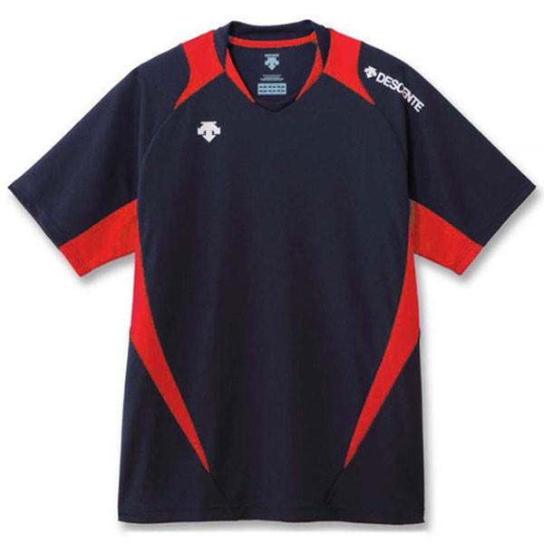DESCENT デサント 半袖バレーボールシャツ DSS-5420B-NVY | DESCENTE