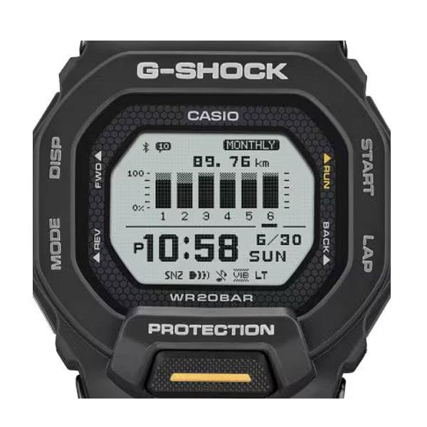 カシオ CASIO 腕時計 G-SHOCK GBD-200-1A1JF 衝撃 時計 防水 腕時計 ランニング トレーニング スポーツ 加速度 モバイルリンクの画像