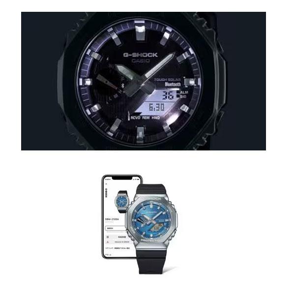 カシオ CASIO 腕時計 G-SHOCK GBM-2100A-2BJF 時計 ソーラー スマホ連動 衝撃 防水 ライト メタル ビジネス カジュアルの画像