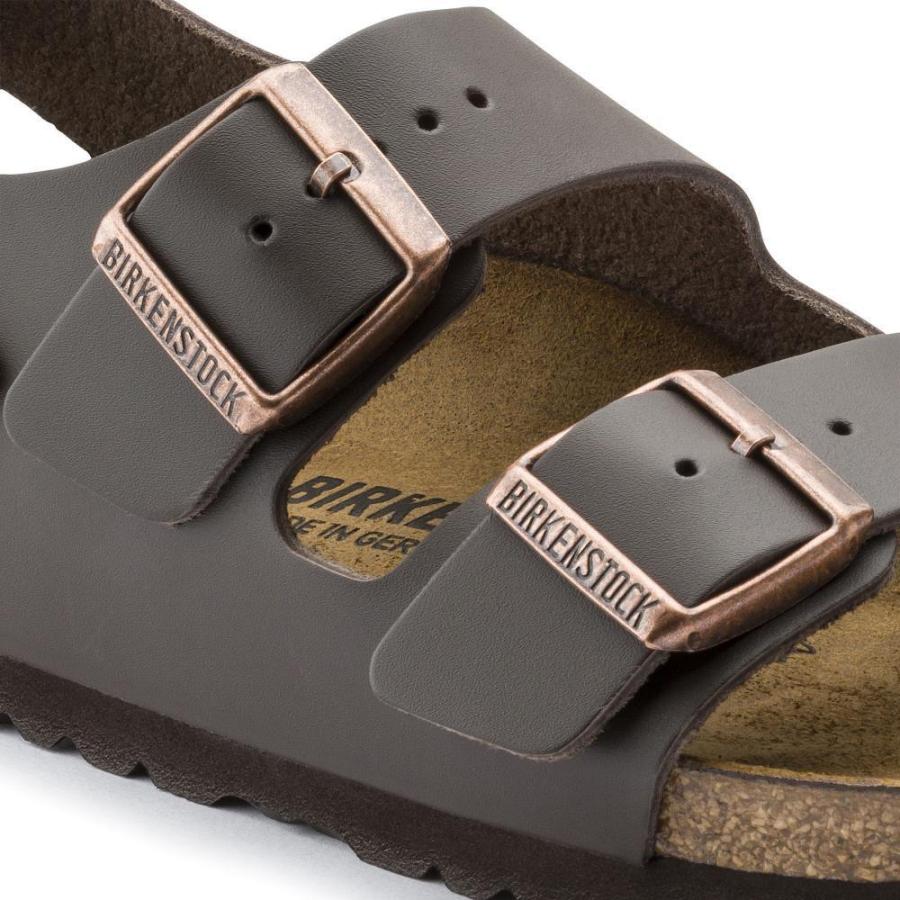 無料発送 ビルケンシュトック Birkenstock サンダル Milano ダークブラウン N Gc ナロー 幅狭 サンダル シューズ スニーカー 商品のご感想募集中 皆様からのレビューお願いします Www Starsanitaryware Com