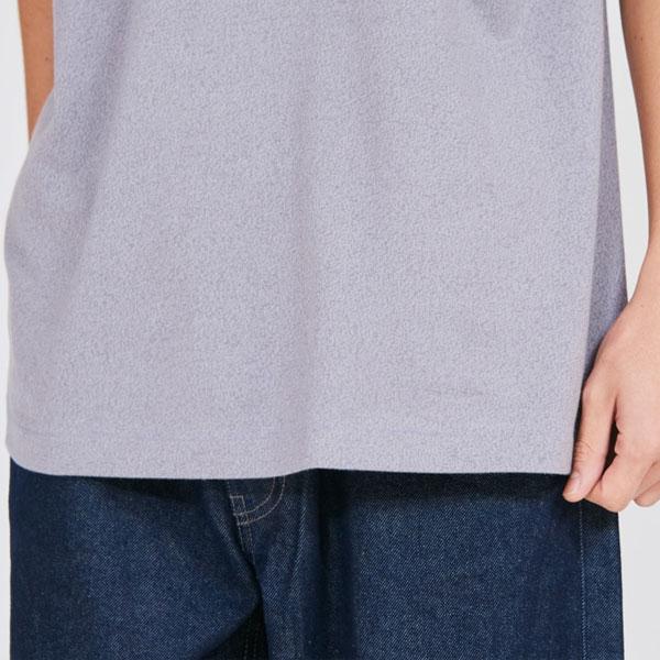 Hanes ヘインズ MOKU モク 杢 グレー クルーネックTシャツ 汗染み 目立ちにくい 半袖 HM1-D203 メンズ HM1D203 | Hanes | 04