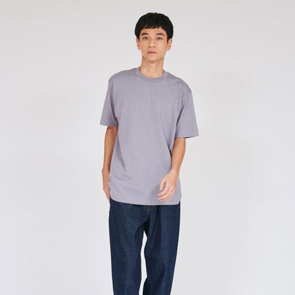 Hanes ヘインズ MOKU モク 杢 グレー クルーネックTシャツ 汗染み 目立ちにくい 半袖 HM1-D203 メンズ HM1D203 | Hanes | 06