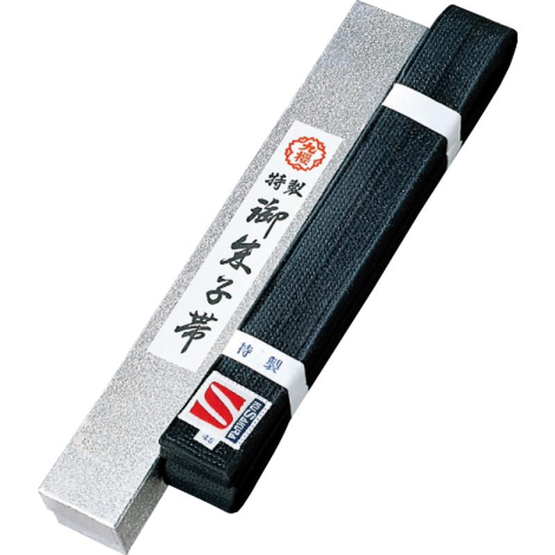 早川繊維工業 九櫻 特製 黒朱子帯 化粧箱入 JOG45B | ブランド登録なし