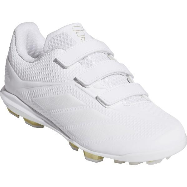 adidas アディダス アディゼロ エレクトリック ジャパンTPU面ファスナー キッズ 野球 スパイクポイント JS2192 ジュニア ボーイズ | adidas