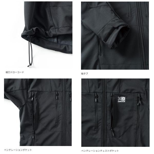 Karrimor カリマーarete ventilation parka アリート ベンチレーション パーカー フード アウター アウトドア 登山 101590-9000 Karrimor（カリマー） カリマーarete ventilation parka アリート
