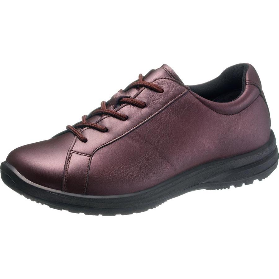 アサヒシューズ ASAHI メディカルウォークWKL001 ワインメタリック  