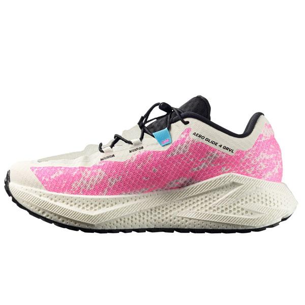 サロモン SALOMON AERO GLIDE 4 GRVL メンズ グラベルランニングシューズ L49174800の画像