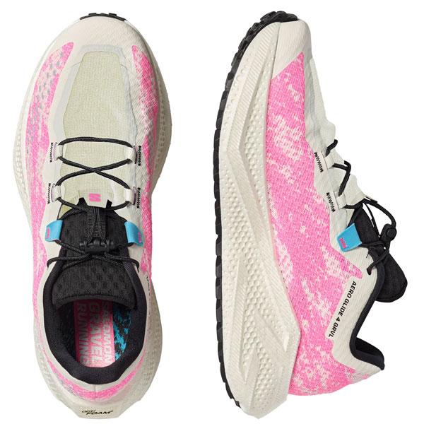 サロモン SALOMON AERO GLIDE 4 GRVL メンズ グラベルランニングシューズ L49174800の画像