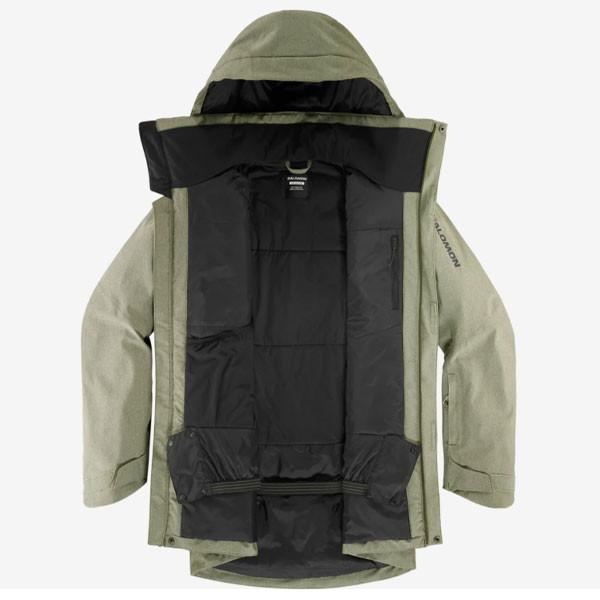 サロモン SALOMON STANCE CARGO 男性用インサレーションフード付きジャケット メンズ LC2149900 STANCE CARGO