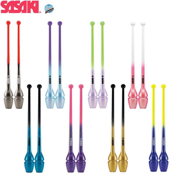 ササキスポーツ SASAKI 新体操 手具 グラデーションラバークラブ ジョイントホール加工 M-34GH-F M34GHF 国際体操連盟認定品 | ササキスポーツ | 06