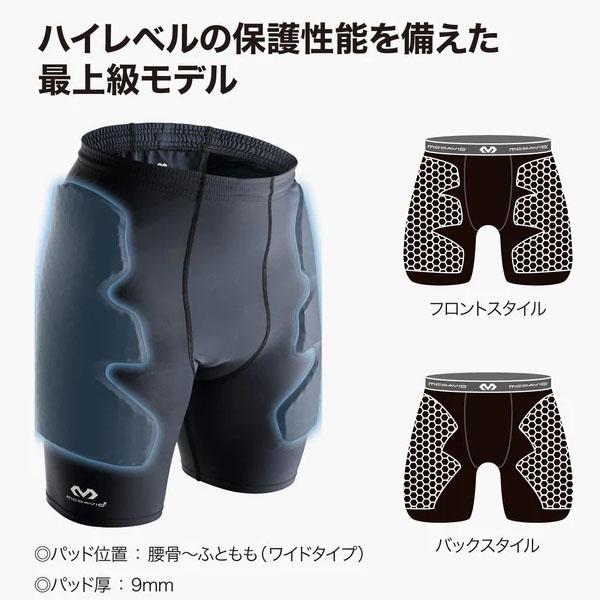 McDavid マクダビッド ガードショーツ アンダーシャツ M7740-BKの画像