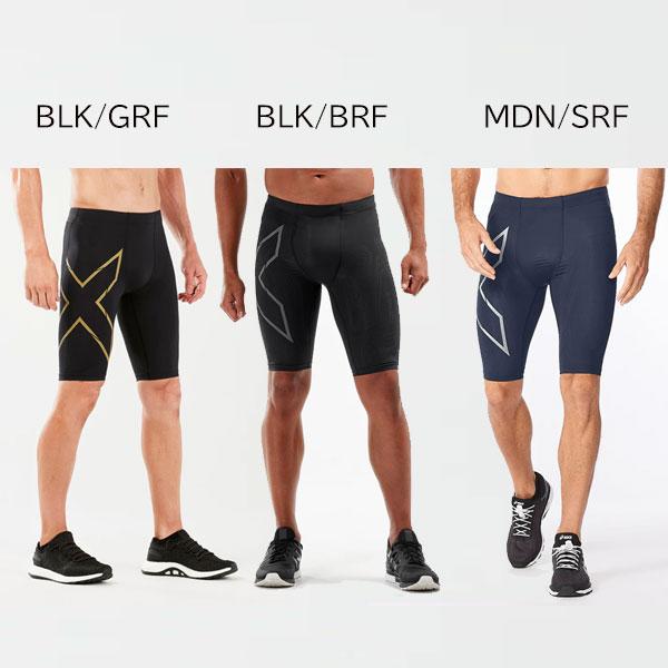 2XU ツータイムズユー MCS メンズ ランコンプショーツMA5331B 着圧 ランニングタイツの画像