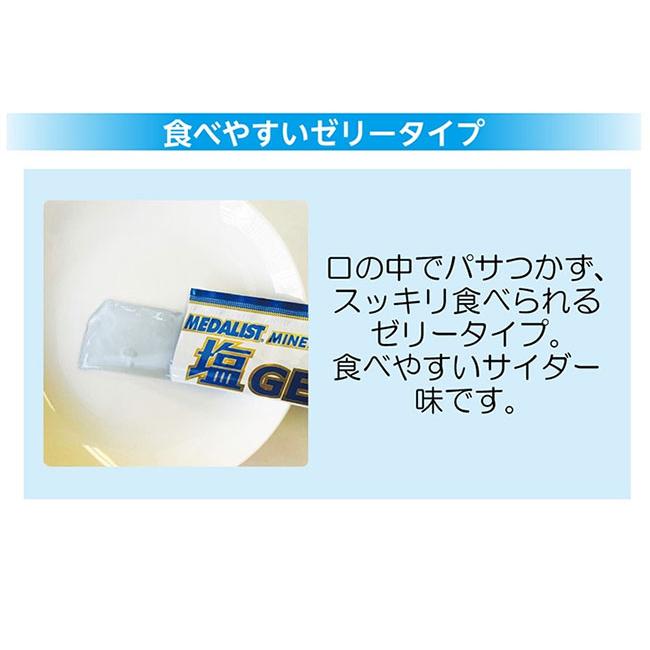 MEDALIST メダリスト 塩ジェル ゼリータイプ20g×20袋 熱中症対策 