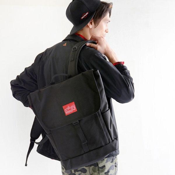 マンハッタンポーテージ Manhattan Portage Washington SQ Backpack 多機能バックパック デイパック リュックサック MP1220-BLK_7