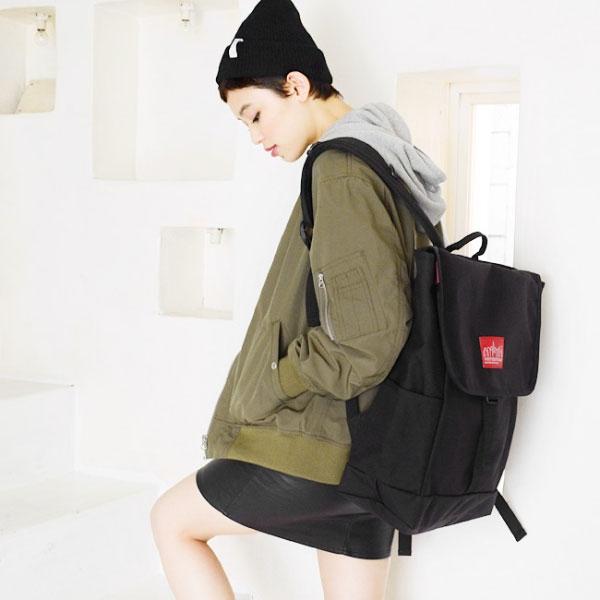 マンハッタンポーテージ Manhattan Portage Washington SQ Backpack 多機能バックパック デイパック リュックサック MP1220-BLK_8