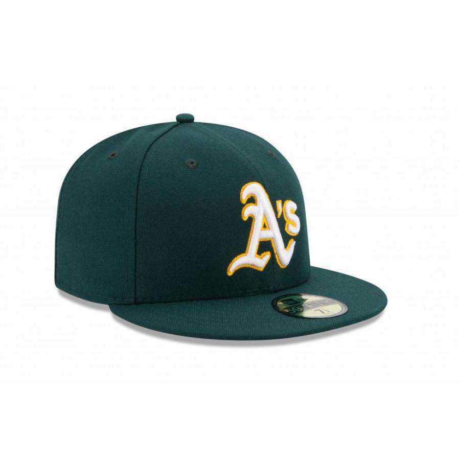 ニューエラ NEW ERA 59FIFTY MLB オンフィールド オークランド・アスレチックス ロード 13554984｜lafitte｜03