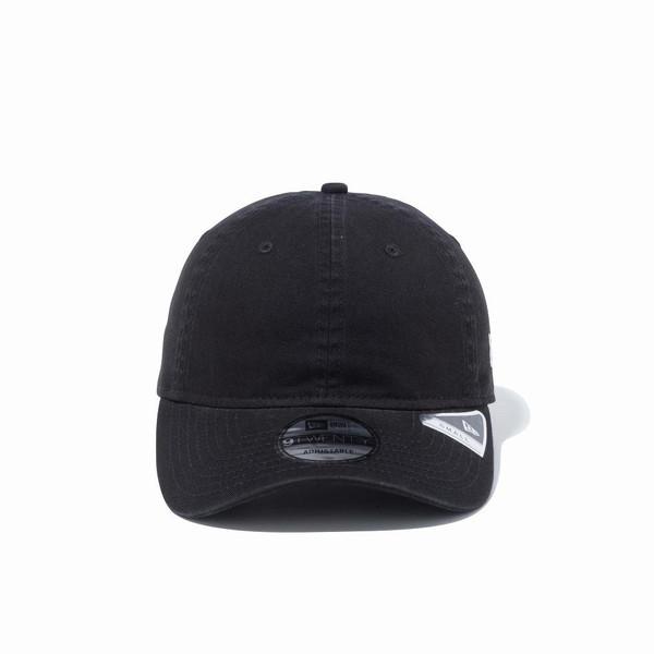 ニューエラ NEW ERA 9TWENTY Small クロスストラップ ウォッシュドコットン ベーシック ブラック 13562169｜lafitte｜02