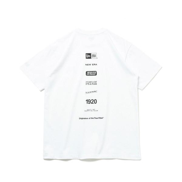 ニューエラ（NEW ERA） 半袖 コットン Tシャツ Archive Logo ホワイト レギュラーフィット 14121925｜lafitte｜03