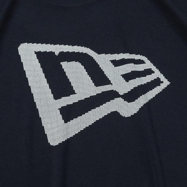 ニューエラ（NEW ERA） 半袖 テック Tシャツ Bit Logo ネイビー Performance Apparel 14121960｜lafitte｜05