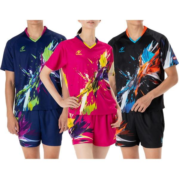 ニッタク nittaku ブライトバーストシャツ 卓球 ゲームシャツ