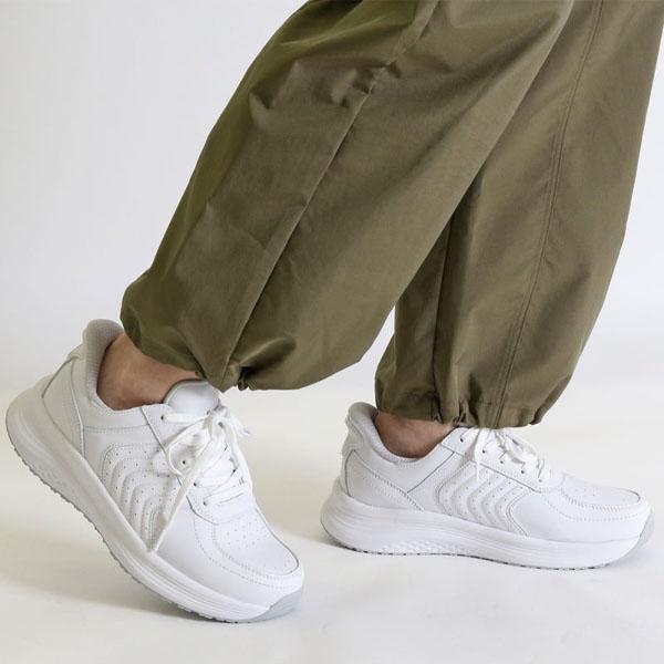 オ−ソフィート Orthofeet ひも付きシューズ OF8008 ROAM ローム レディース ミディアム幅 2E ワイド幅 3E ハンズフリーシューズ レザースニーカー | Orthofeet | 02