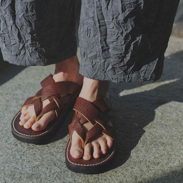 オーガニックハンドルーム organic handloom DUBI ドゥビー サンダル シューズ OH021 ユニセックス | BLUNDSTONE | 04