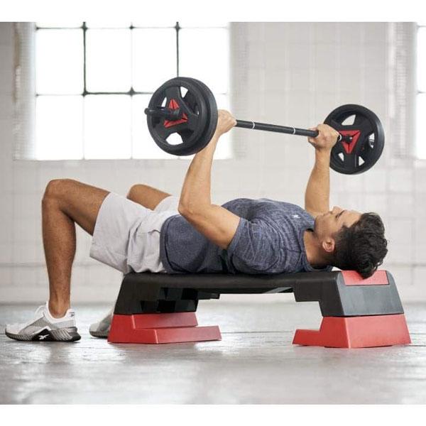 Reebok(リーボック) 昇降台 ステップ トレーニング・エクササイズ用 Reebok（リーボック） 踏み台 3台階調整 昇降台 エクササイズ ステップ