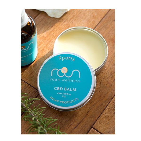 roun（ラウン） CBD スポーツ バーム 15g CBD450mg 筋肉ケア 正規品