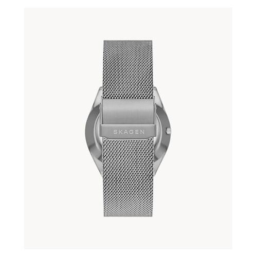 スカーゲン SKAGEN 腕時計 GRENEN SOLAR ソーラーパワー チャコールステンレススチール メッシュウォッチ SKW6836 メンズ アナログ 北欧 正規品の画像