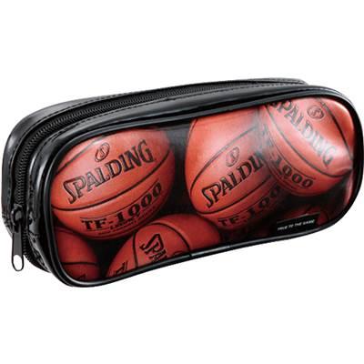 SPALDING スポルディング プリントペンケース オレンジ SPF130D | SPALDING
