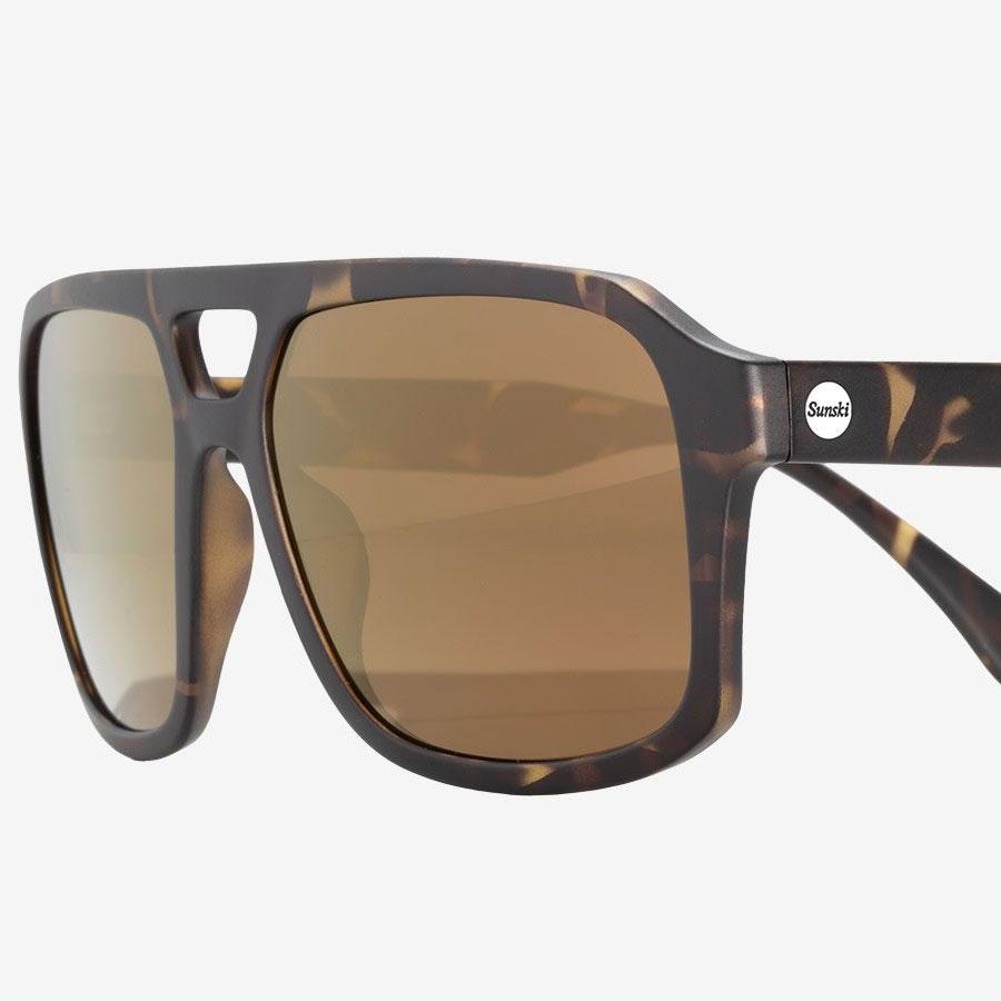 サンスキー SUNSKI パラディノ トータス ブロンズ サングラス 眼鏡 メガネ ユニセックス 偏光レンズ ダブルブロー SUNPATBR | sunski | 02