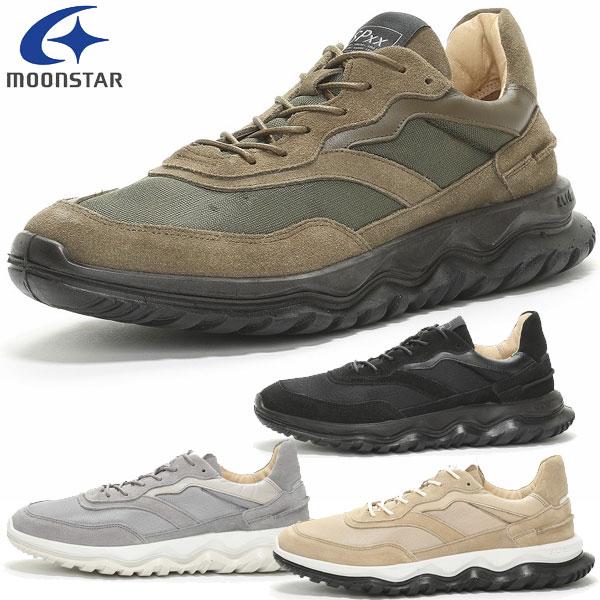 ムーンスター moonstar SPxx シューズ レザースニーカー SX 78C01 ユニセックス MoonStar（ムーンスター） moonstar SPxx シューズ レザースニーカー