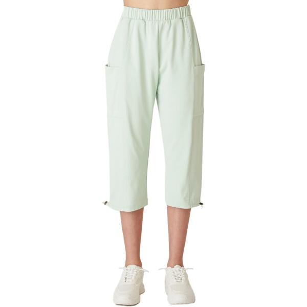 Real Stone リアルストーン カプリパンツ TR-C005PP ウェルネス TRC005PP-LIME | Real Stone