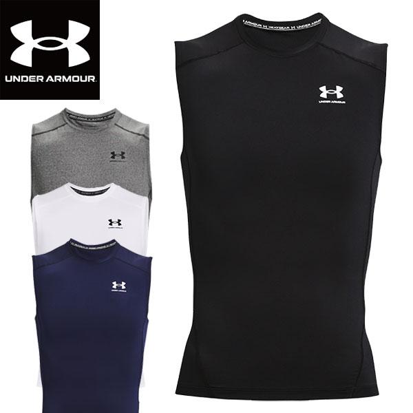 UNDER ARMOUR（アンダーアーマー） インナーシャツ UAヒートギアアーマー コンプレッション スリーブレス シャツ 1361522 ...