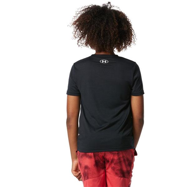 おしゃれおしゃれアンダーアーマー(UNDER ARMOUR) UAテック ショートスリーブTシャツ 〈スーパービッグロゴ〉(トレーニング BOYS) 1378273 ジュニア・キッズ ウエア アンダーアーマー UNDER ARMOUR 子供用 バスケットボール 半袖 UA テック ショートスリーブTシャツ ビッグロゴ キッズ ボーイズ 1378337