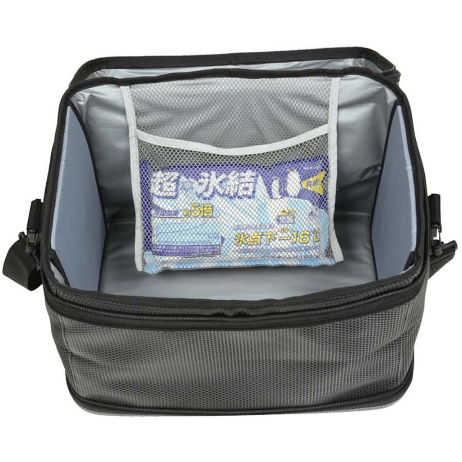 CAPTAIN STAG キャプテンスタッグ スーパーコールド クーラーバッグ ブラック 25L UE-577 アウトドア バッグ UE0577の画像