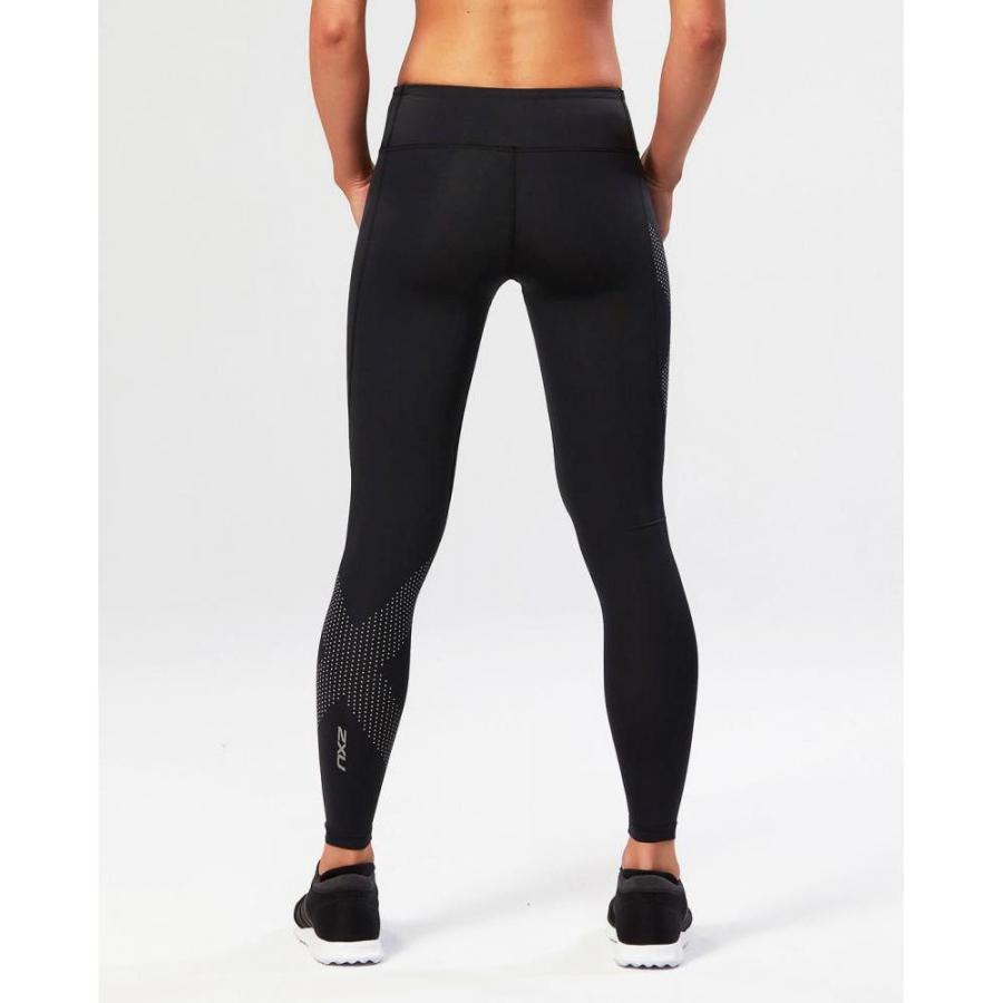 2XU ツータイムズユー Mid-Rise Compression Tight レディース WA2864B-BLK-DRFの画像
