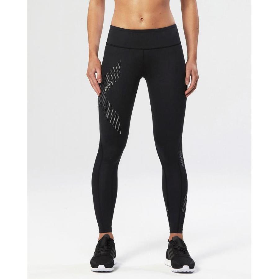 2XU ツータイムズユー Mid-Rise Compression Tight レディース WA2864B-BLK-DRFの画像