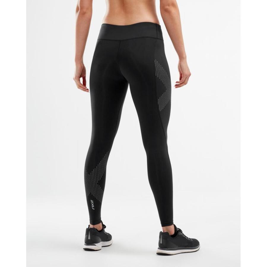 2XU ツータイムズユー Mid-Rise Compression Tight レディース WA2864B-BLK-DRFの画像